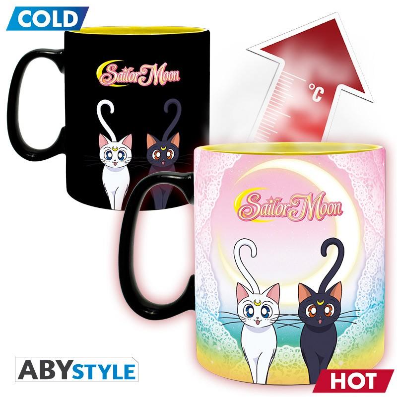 SAILOR MOON Mug Heat Change 460 ml - Group / kubek termoaktywny Czarodziejka z księżyca - ABS