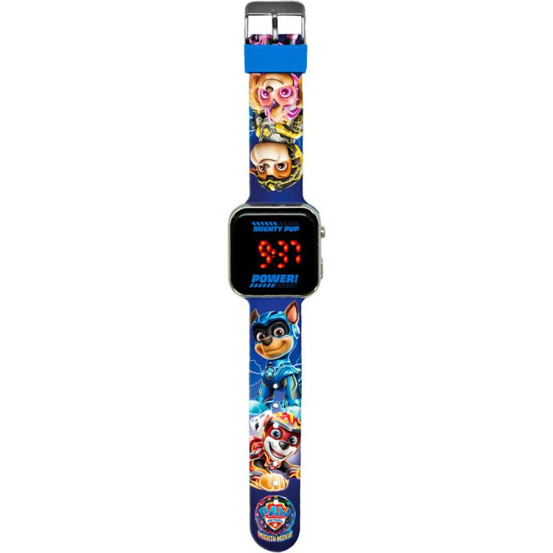 Paw Patrol led watch - Mighty Movie / Zegarek cyfrowy Psi Patrol - Wielki Film