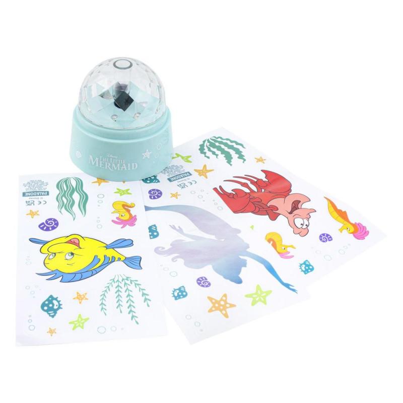 Disney Little Mermaid Projection Light and Decals Set / projektor Disney Mała Syrenka z zestawem naklejek