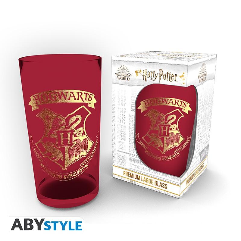 HARRY POTTER large glass (400ml) - Emblem / Harry Potter duża szklanka (400 ml) - emblemat - ABS