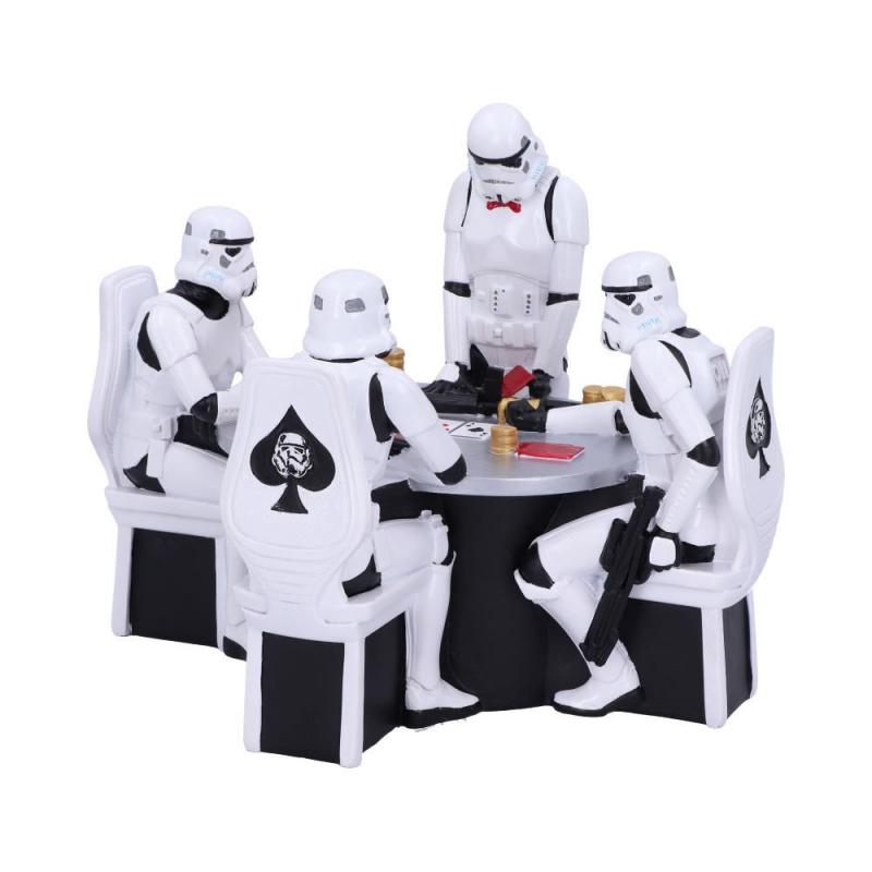 Star Wars Stormtrooper Diorama Poker Face / Gwiezdne Wojny Diorama Szturmowiec - pokerowa twarz