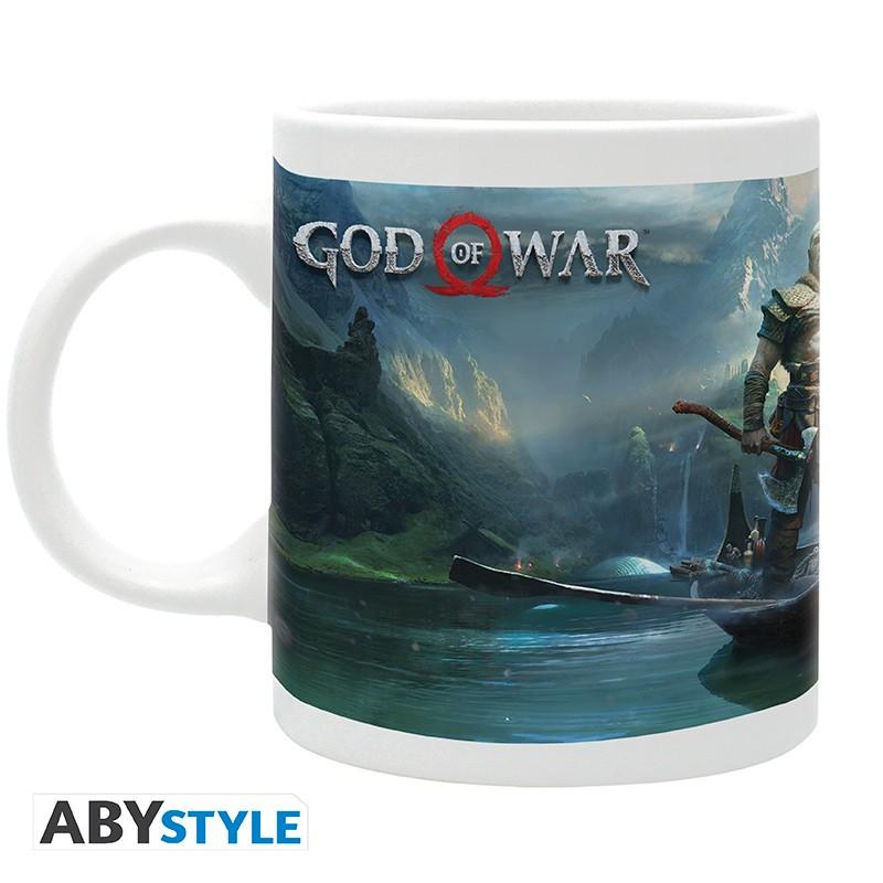 GOD OF WAR mug (320 ml) Key Art / kubek God of War (320 ml) Key Art - ABS