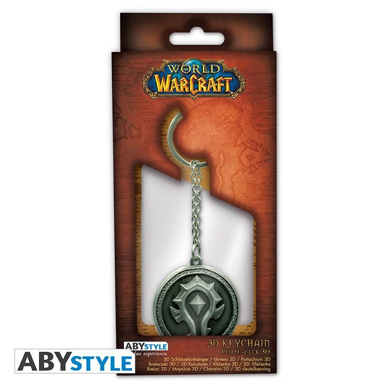 WORLD OF WARCRAFT - Keychain 3D - Horde / brelok 3D World of Warcraft - Horda - ABS