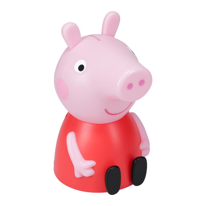 Peppa Pig Shaped Money Box with sound (high: 16 cm) / Świnka Peppa skarbonka z dźwiękiem (wysokość: 16 cm)