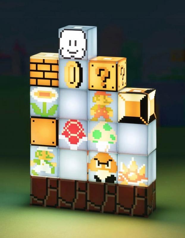Super Mario Bros Build A Level Light / lampka Super Mario Bros - zbuduj swój poziom
