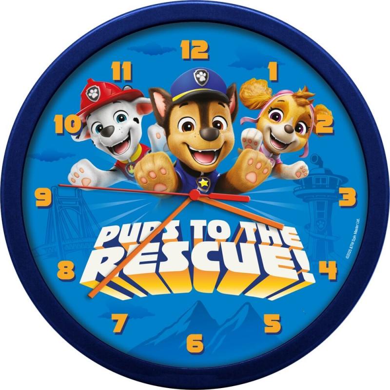 Paw Patrol wall clock (diameter: 25 cm) / Psi Patrol zegar ścienny (średnica: 25 cm)