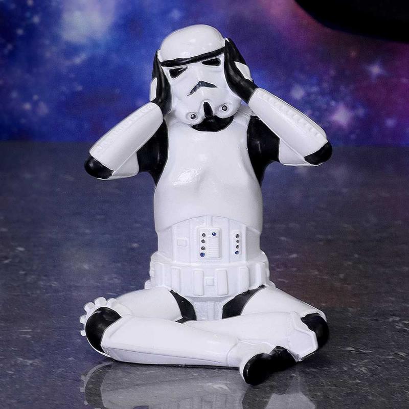 Star Wars Stormtrooper Hear No Evil (high: 10 cm) / Gwiezdne Wojny Szturmowiec - nie słysząc zła (wys: 10 cm)