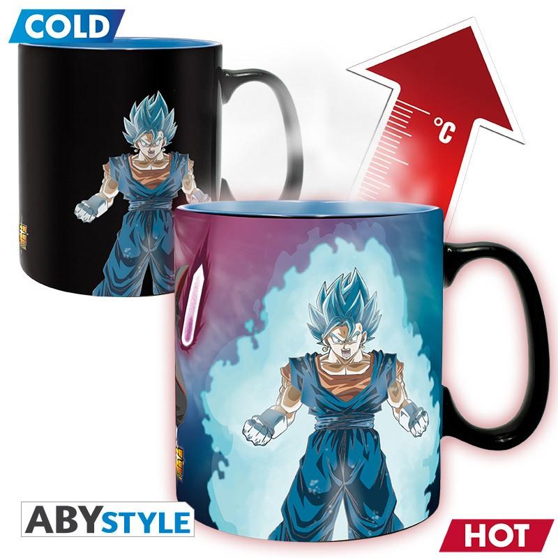 DRAGON BALL heat change mug Vegito & Trunks / kubek termoaktywny DRAGON BALL SUPER Vegito & Trunks - ABS