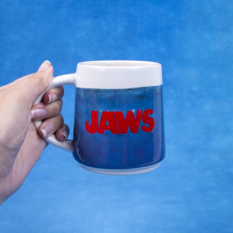 Jaws shaped mug & puzzle gift set / zestaw prezentowy Szczęki kubek plus puzzle (100 elem)