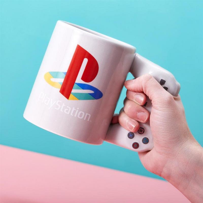 Playstation Controller Mug (damaged packing) / kubek 3d Playstation - kontroler (uszkodzone opakowanie)