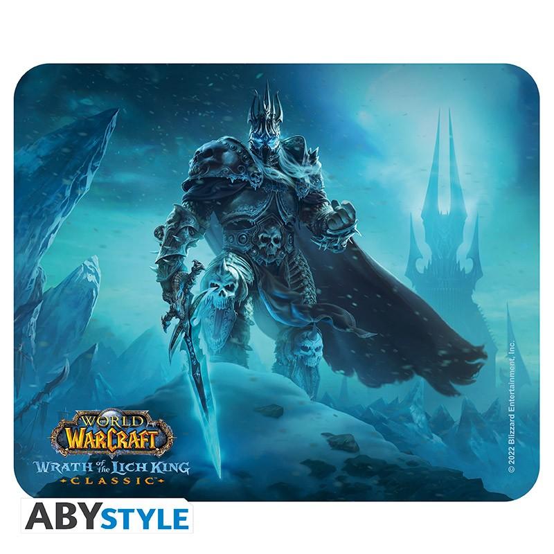 WORLD OF WARCRAFT Flexible mousepad - Lich King (23,5 x 19,5 cm) / World of Warcraft podkładka pod myszkę Lich King (23,5 x 19,5 cm) - ABS