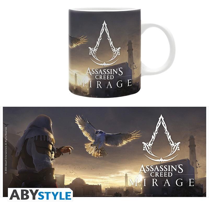 ASSASSIN'S CREED Mirage mug (320 ml) Basim and eagle / kubek Assassin's Creed Mirage - Basim i orzeł - ABS