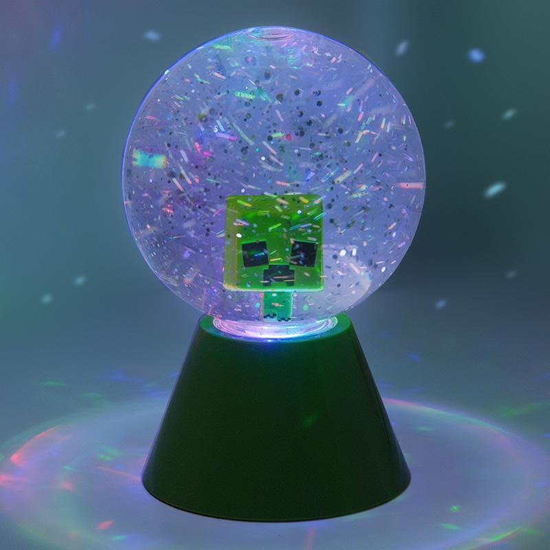 Minecraft LED Glitter Ball / Minecraft brokatowa kula świecąca
