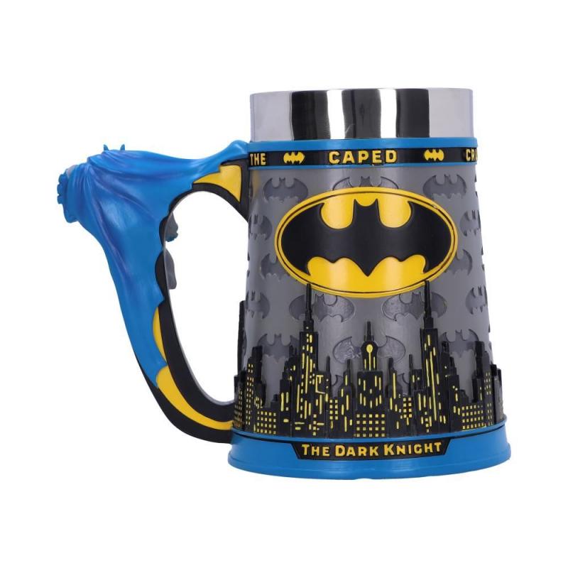 Batman DC The Caped Crusader Tankard (high: 15,5 cm) / kufel kolekcjonerski Batman DC Zamaskowany Krzyżowiec (wys: 15,5 cm)