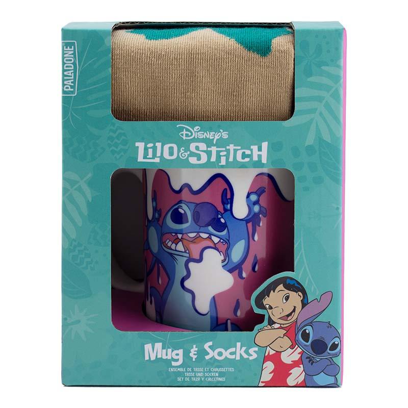 Disney Lilo and Stitch Mug and Socks gift set / zestaw prezentowy Disney - Lilo i Stitch: kubek plus skarpetki