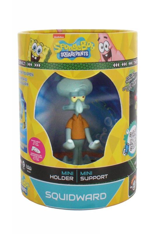 Spongebob: Squidward Holdem, Earbud Holder (11 cm) / Stojak na słuchawki SpongeBob Kanciastoporty - Skalmar Obłynos (11 cm)