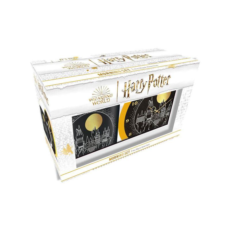 HARRY POTTER GIFT SET (GOLDEN MOON) includes: mug plus clock / zestaw prezentowy Harry Potter (Golden moon): kubek plus zegar