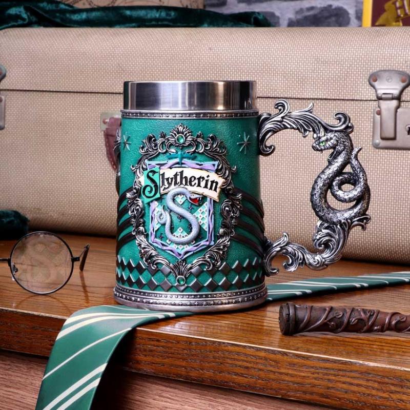 Harry Potter Slytherin Collectible Tankard (high: 15,5 cm) / Kufel kolekcjonerski Harry Potter - Slytherin (wys: 15,5 cm)