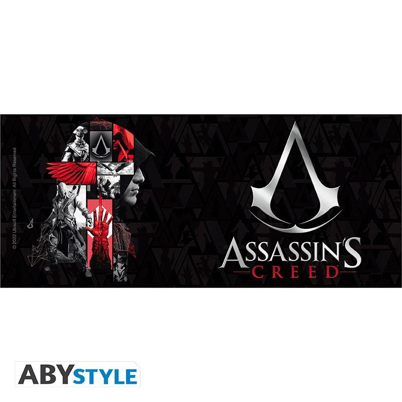 ASSASSINS CREED mug (320 ml) - Crest black & red / Assassins Creed kubek (320 ml) - Herb (czarno-czerwony) - ABS