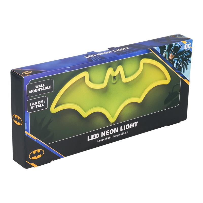 Dc Comics Batman Wall Mountable LED Neon Light (high: 12,8 cm) / Dc Comics - Batman neonowa lampka ścienna (wysokość: 12,8 cm)