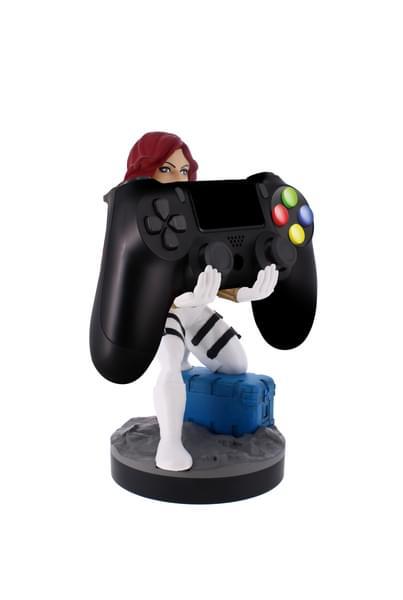 Marvel Black Widow (white suit) phone & controller holder / stojak Marvel Czarna Wdowa (biały kombinezon - 20 cm)