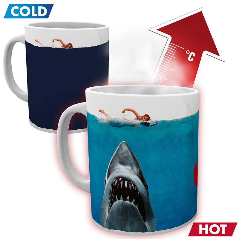 JAWS Mug Heat Change (320 ml) / Szczęki kubek termoaktywny (320 ml) - ABS