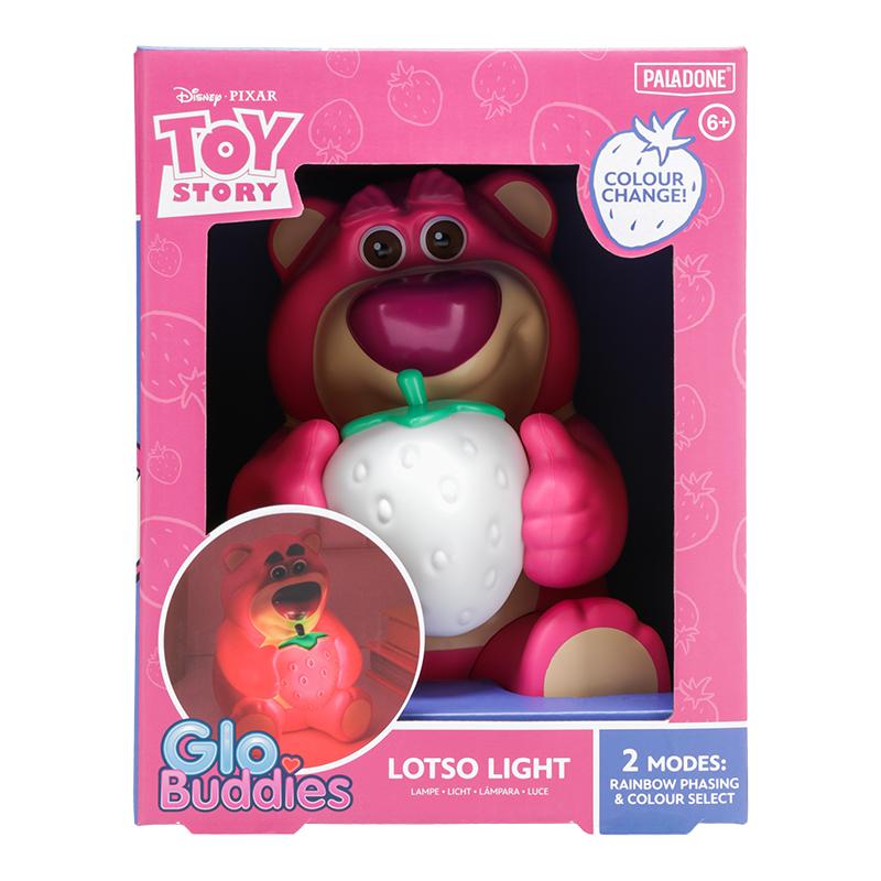 Toy Story GloBuddies Colour Change Light - Lotso (high: 16 cm)/ Toy Story lampka wielokolorowa GloBuddies - Miś Tuliś (wysokość: 16 cm)