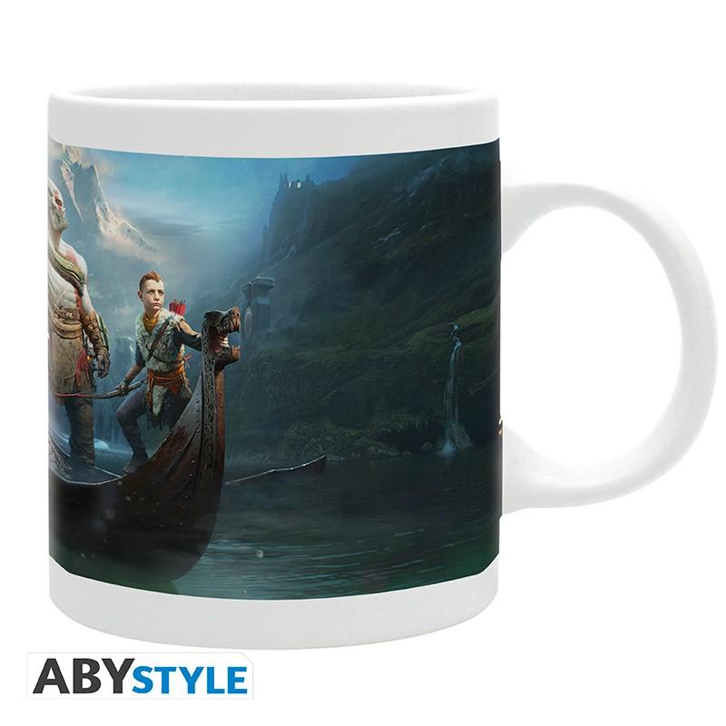 GOD OF WAR mug (320 ml) Key Art / kubek God of War (320 ml) Key Art - ABS