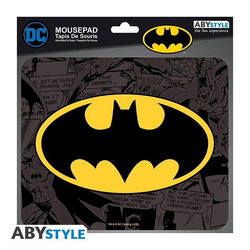 DC COMICS Flexible Mousepad - Batman Logo (23,5 x 19,5 cm) / Dc Comics podkładka pod myszkę - Batman Logo (23,5 x 19,5 cm) - ABS