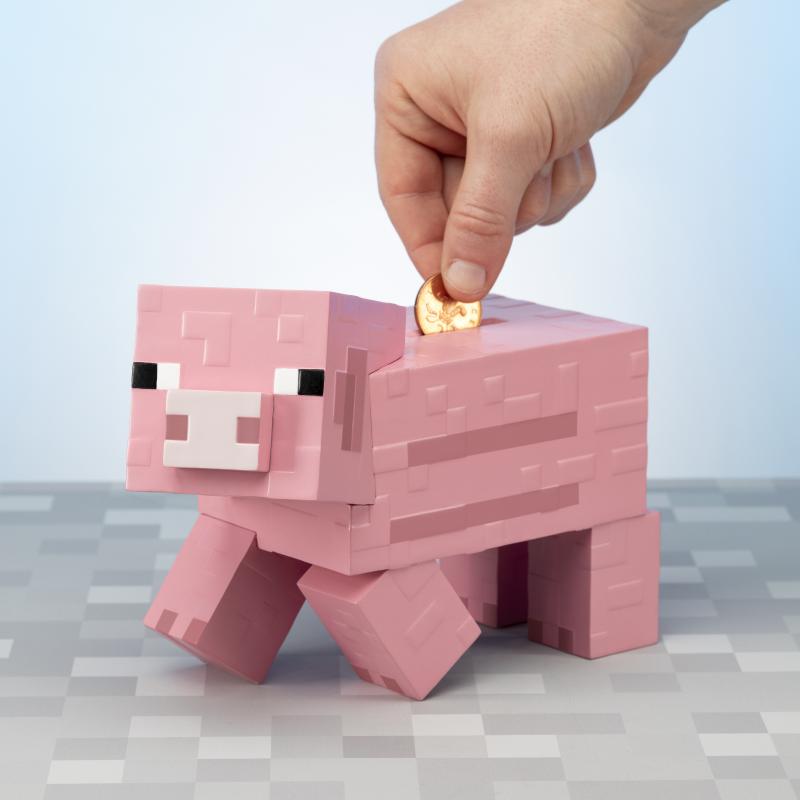 Minecraft Pig Money Bank / skarbonka Minecraft - świnka