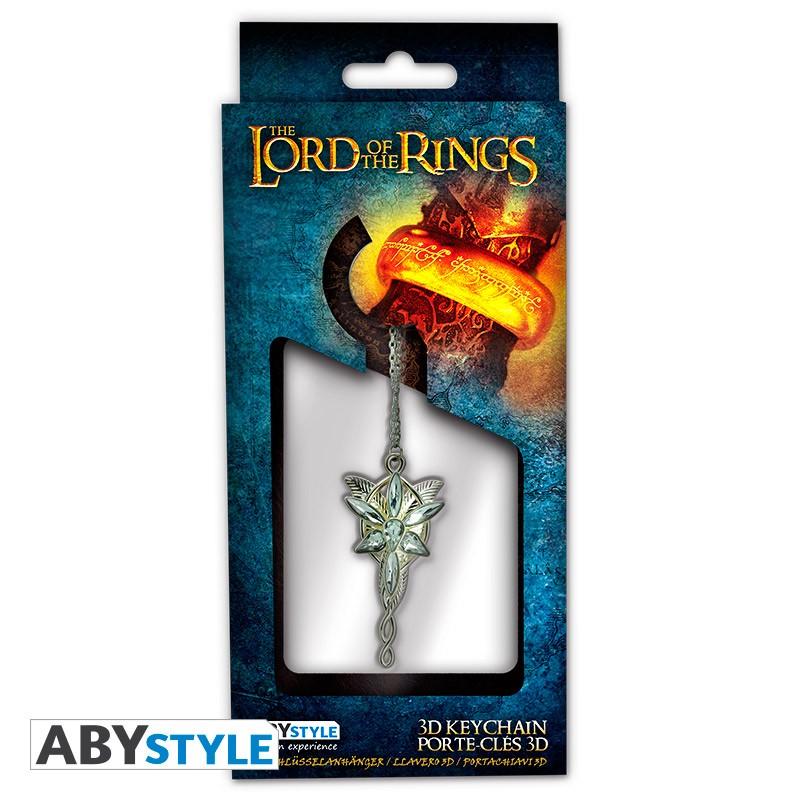 LORD OF THE RINGS - Keychain 3D Evening star / Brelok 3D Władca Pierścieni - Gwiazda Zaranna - ABS