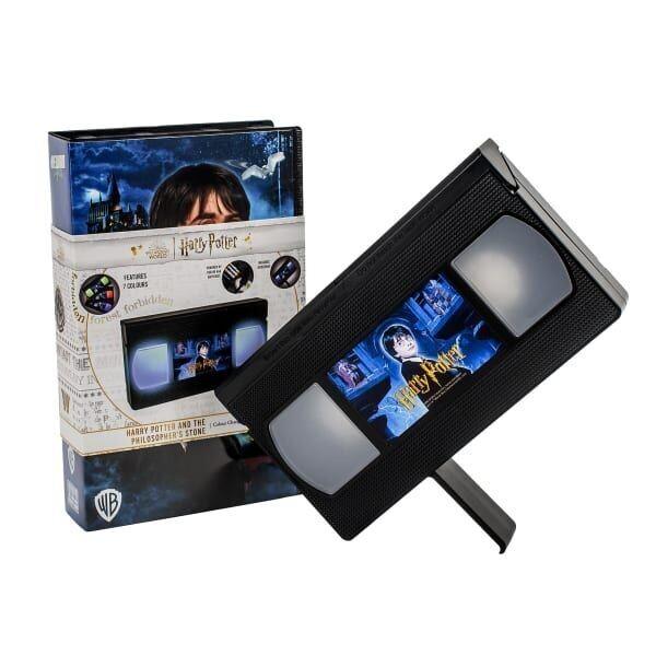 Harry Potter And The Philsopher's Stone: Rewind Lights Video Light / Harry Potter i Kamień Filozoficzny VHS Lampka Nocna