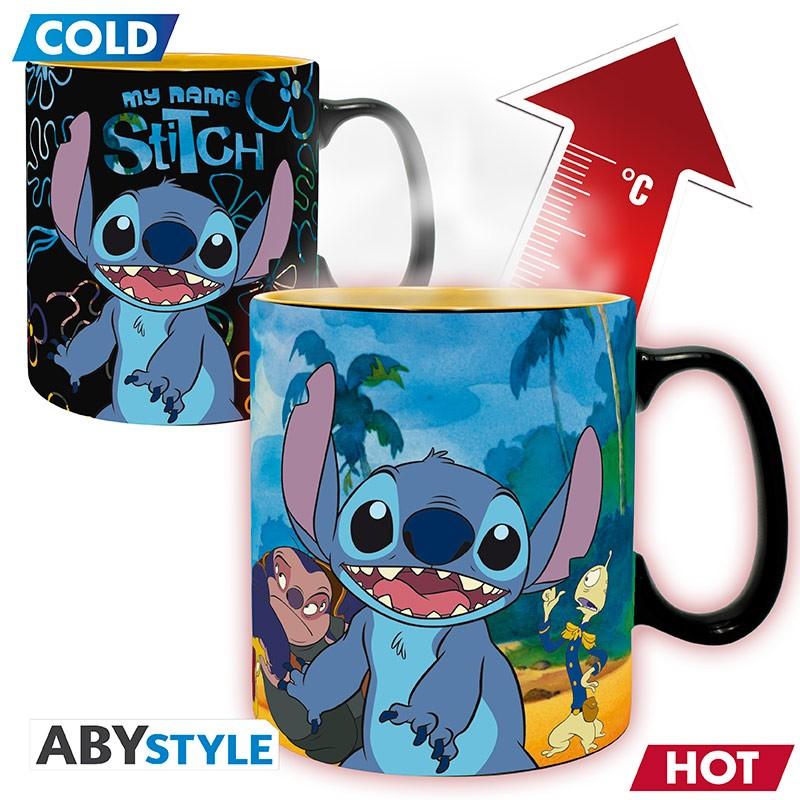 DISNEY Mug Heat Change (460 ml) - Lilo & Stitch / Disney kubek termoaktywny Lilo i Stitch (460 ml) - ABS