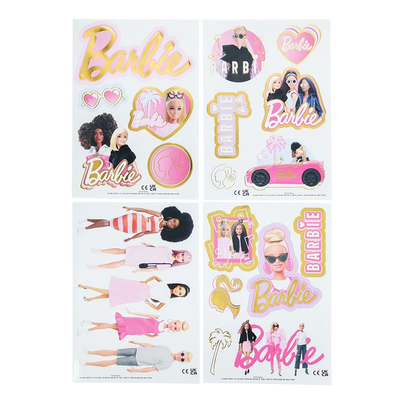 Barbie Gadget Decals (16 pcs) / Zestaw naklejek Barbie (16 szt)