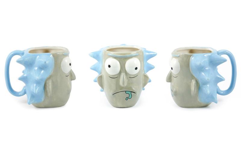 RICK AND MORTY 3D mug Rick Sanchez / kubek 3D RICK AND MORTY - Rick Sanchez - ABS