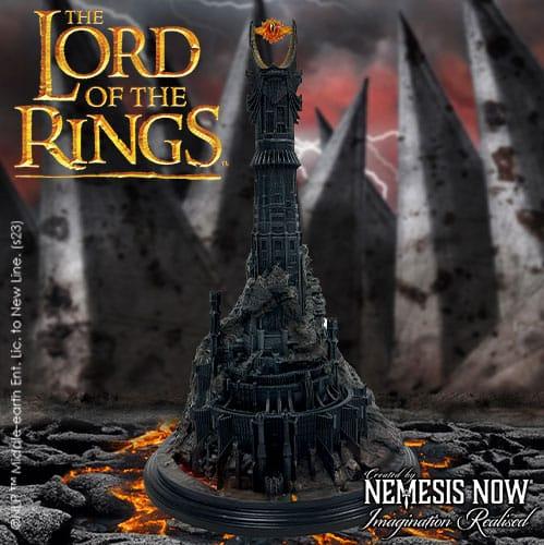 Lord of the Rings Barad Dur Backflow Incense Burner (high: 26 cm) / Władca Pierścieni Mroczna Wieża figurka (stojak na kadzidełka, wysokość: 26 cm)