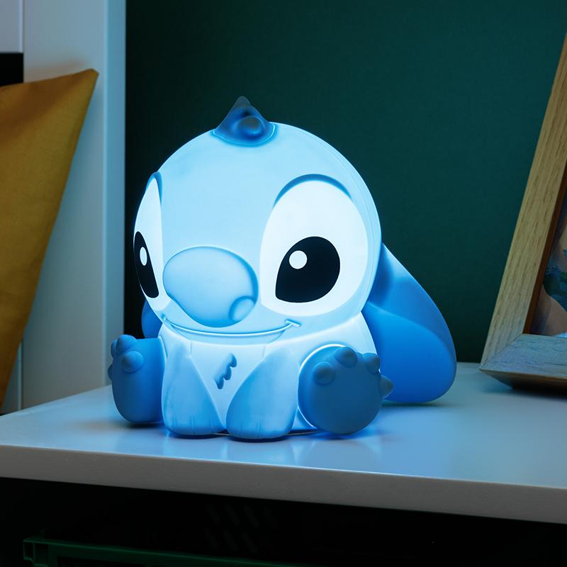 Disney Stitch Silicone Light Rechargeable Battery (high: 15,20 cm) / Disney - Stitch silikonowa lampka z akumulatorem (wysokość: 15,20 cm)