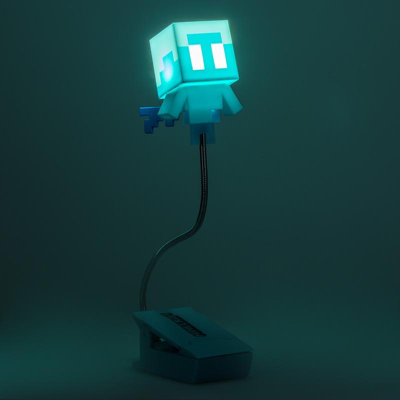 Minecraft Allay Book Light (clip) / Minecraft lampka do czytania Allay (klips)