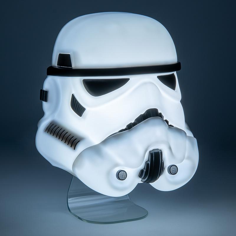 Star Wars Stormtrooper Mask Light desktop / wall light (high: 22 cm) / Gwiezdne Wojny Szturmowiec lampka ścienno-biurkowa (wysokość: 22 cm)