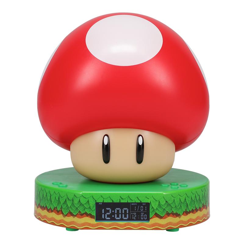 Super Mario Mushroom Digital Alarm Clock / zegar cyfrowy Super Mario Mushroom