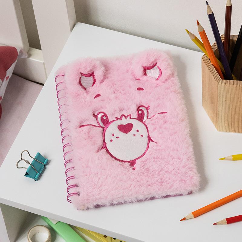 Care Bears Fluffy Notebook / Troskliwe Misie puszysty notatnik