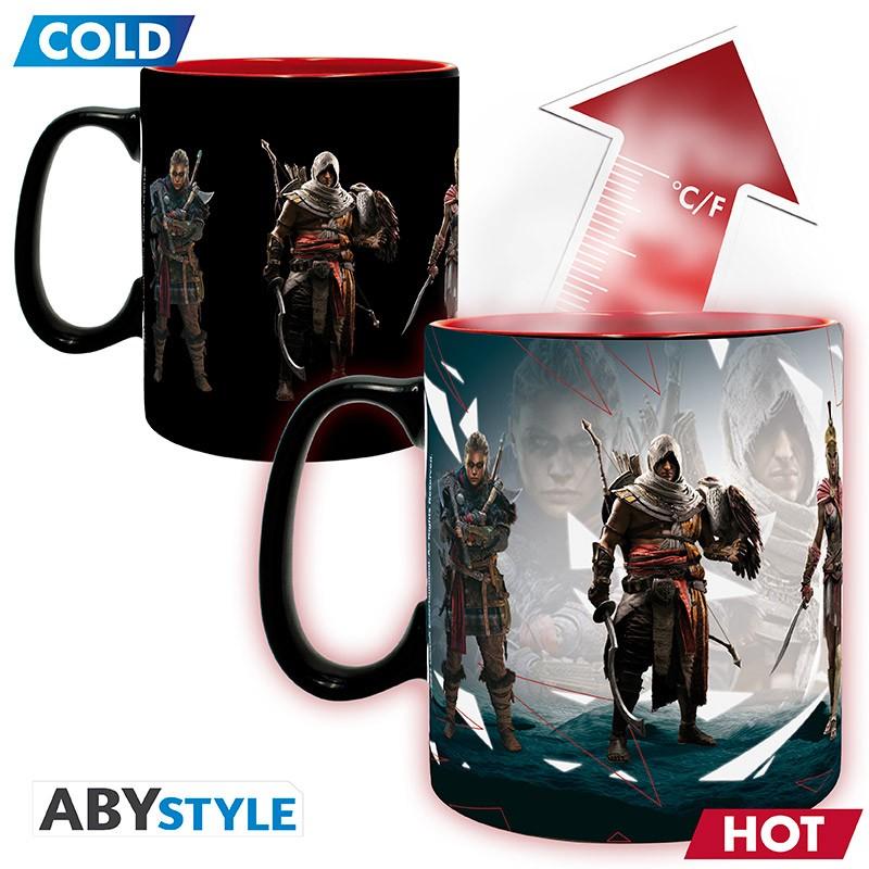 ASSASSIN’S CREED Mug Heat Change 460 ml - Legacy / kubek termoaktywny Assassin's Creed - dziedzictwo - ABS