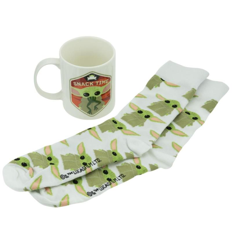 Star Wars The Child (baby Yoda) gift set: mug and socks / zestaw prezentowy Gwiezdne Wojny The Child (baby Yoda): kubek plus skarpetki