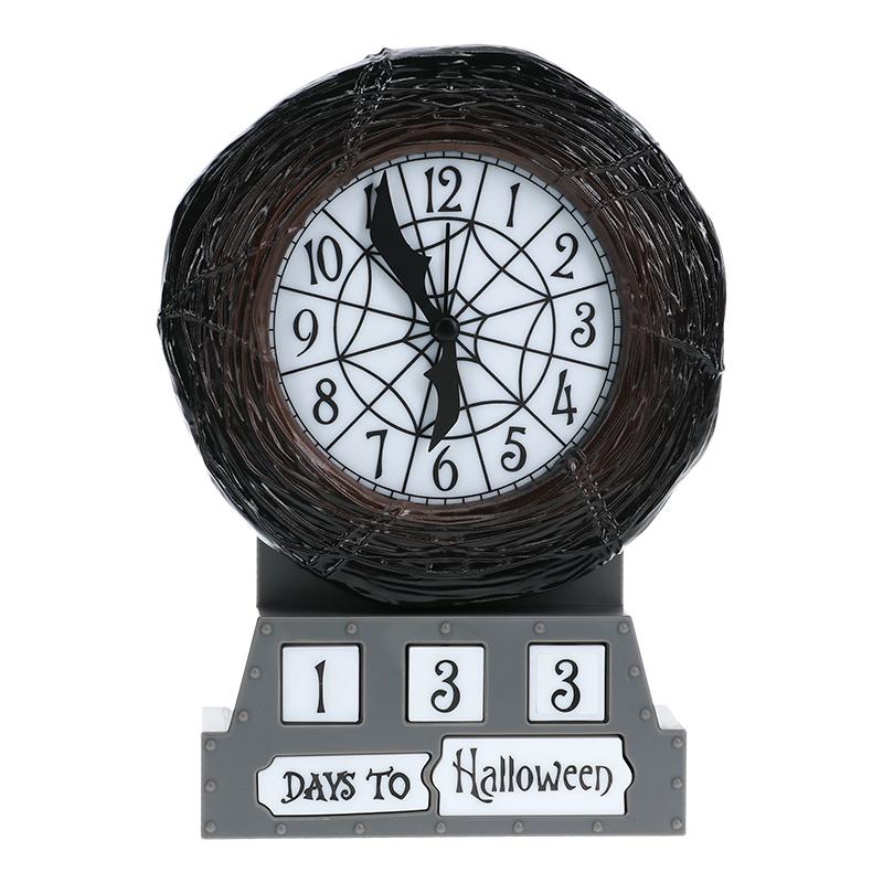 The Nightmare Before Christmas Countdown Alarm Clock (high: 21 cm) / Zegar Miasteczko Halloween (wysokość: 21 cm)