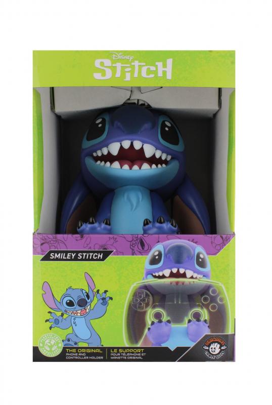 Disney Stitch Smiley Stitch phone & controller holder (20 cm) / stojak Disney Stitch: uśmiechnięty Stitch (20 cm)