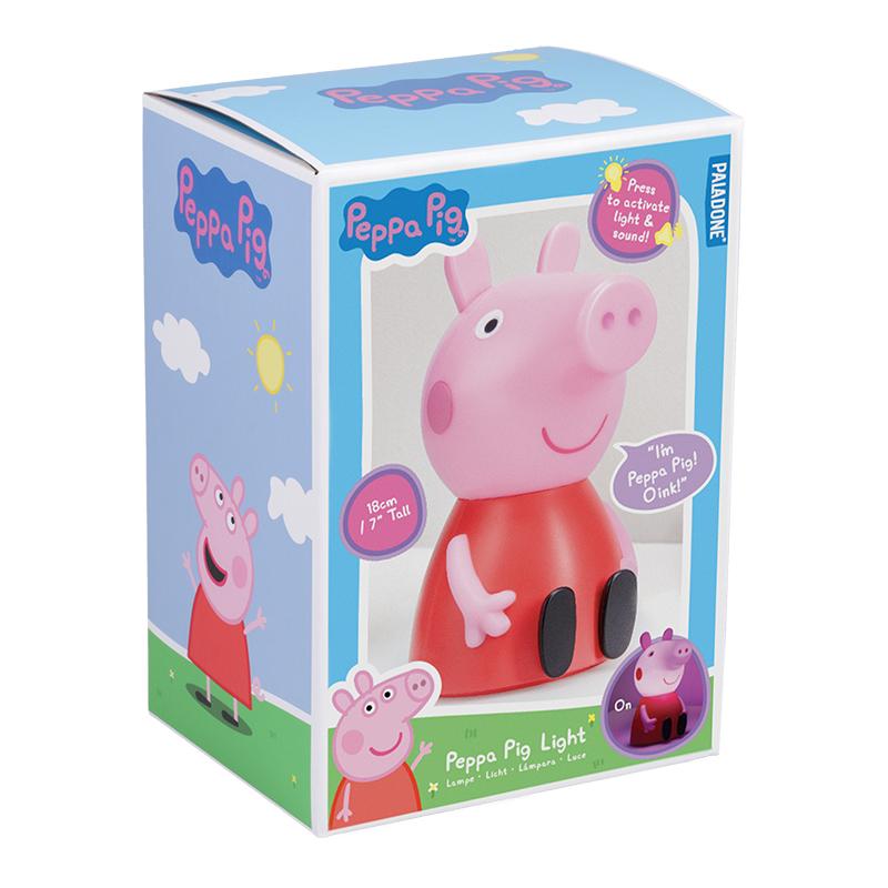 Peppa Pig Light With Sound (high: 18 cm) / Świnka Peppa lampka z dźwiękiem (wysokość: 18 cm)