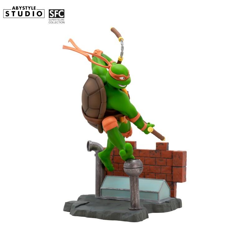 TMNT Figurine - Michelangelo 1:10 (high: 21 cm) / Figurka TMNT - Michelangelo 1:10 (wysokość: 21 cm) - ABS