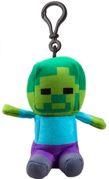 Minecraft plush Zombie clip (high: 13 cm) / zawieszka pluszowa Minecraft Zombie (wysokość: 13 cm)