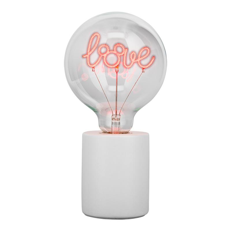 Disney Mickey Mouse LED Neon Bulb Lamp (high: 24,3 cm) / Disney Myszka Miki lampka - żarówka neonowa (wysokość: 24,3 cm)