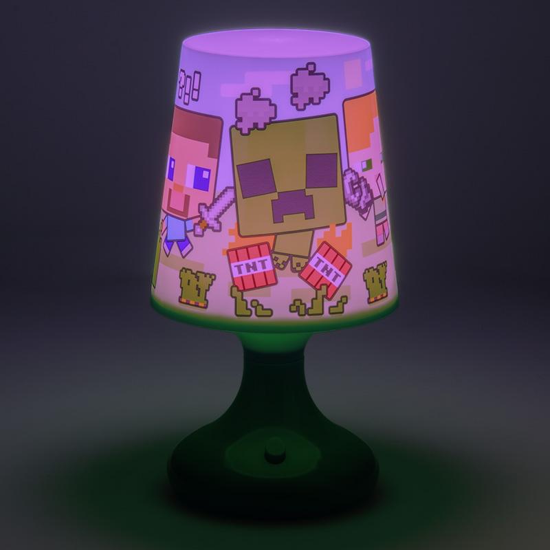 Minecraft Table Lamp (high: 18,50 cm) / Minecraft lampka nocna (wysokość: 18,50 cm)